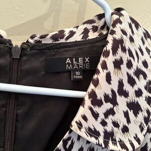 Alex Marie cheetah print dress
